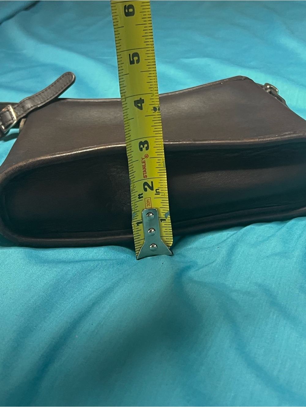 Vintage Coach Mambo Brown Leather Crossbody Bag G9C-9062 - Picture 16 of 16